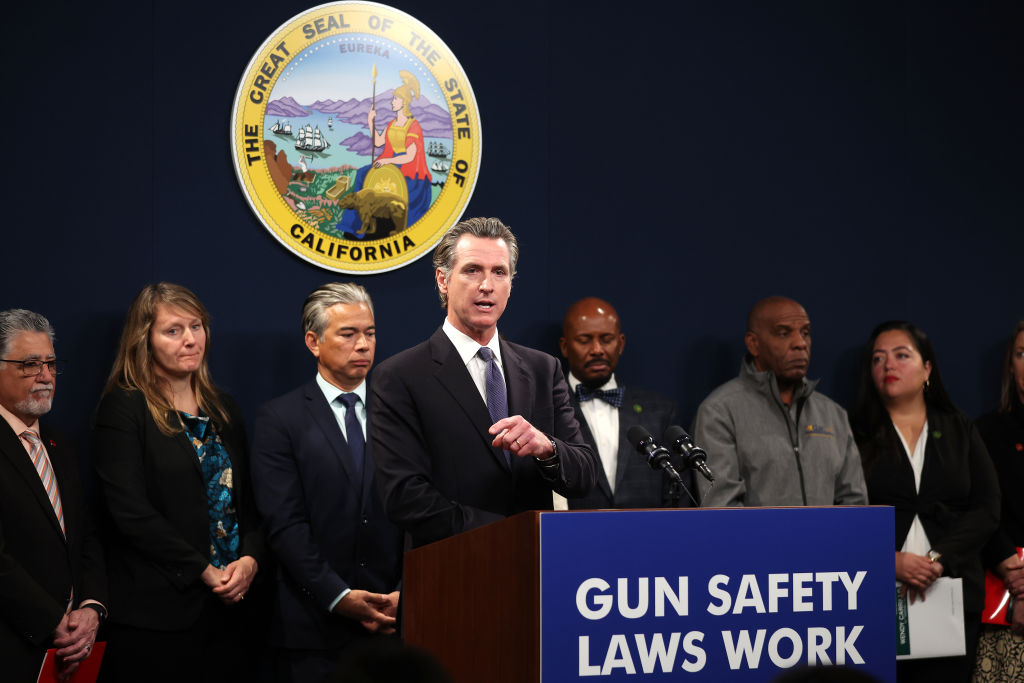 Gavin Newsom Hopes to Amend the Second Amendment