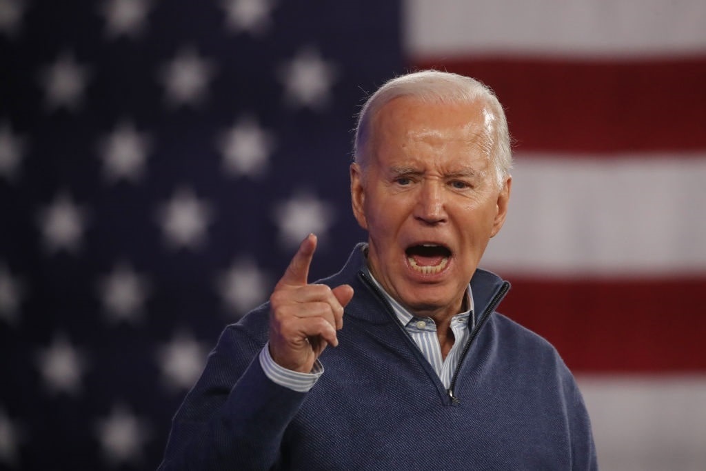 Shouting into the Darkness: Biden Goes Full KKK on Trump